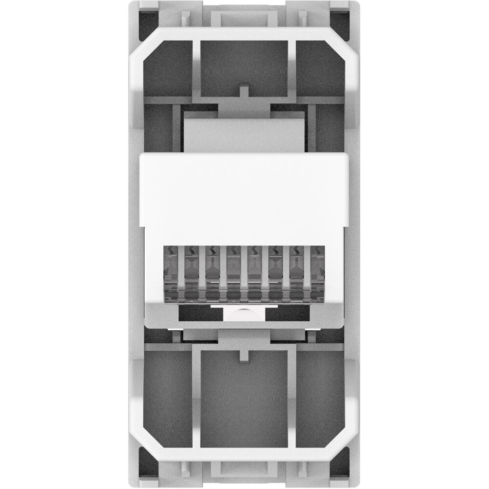 Priza internet HIMEL, interior, IP20, 1 modul, alb