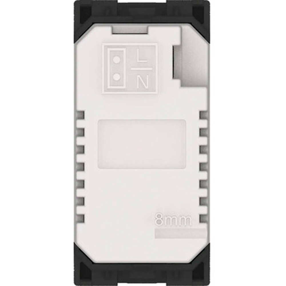 Priza USB HIMEL, interior, IP20, 1 modul, negru