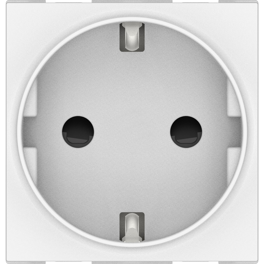 Priza HIMEL, interior, IP20, 16A, 1 modul, alb