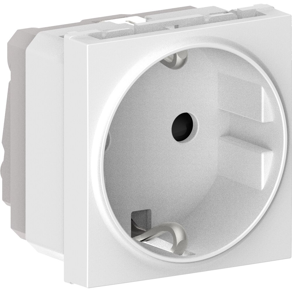 Priza HIMEL, interior, IP20, 16A, 1 modul, alb