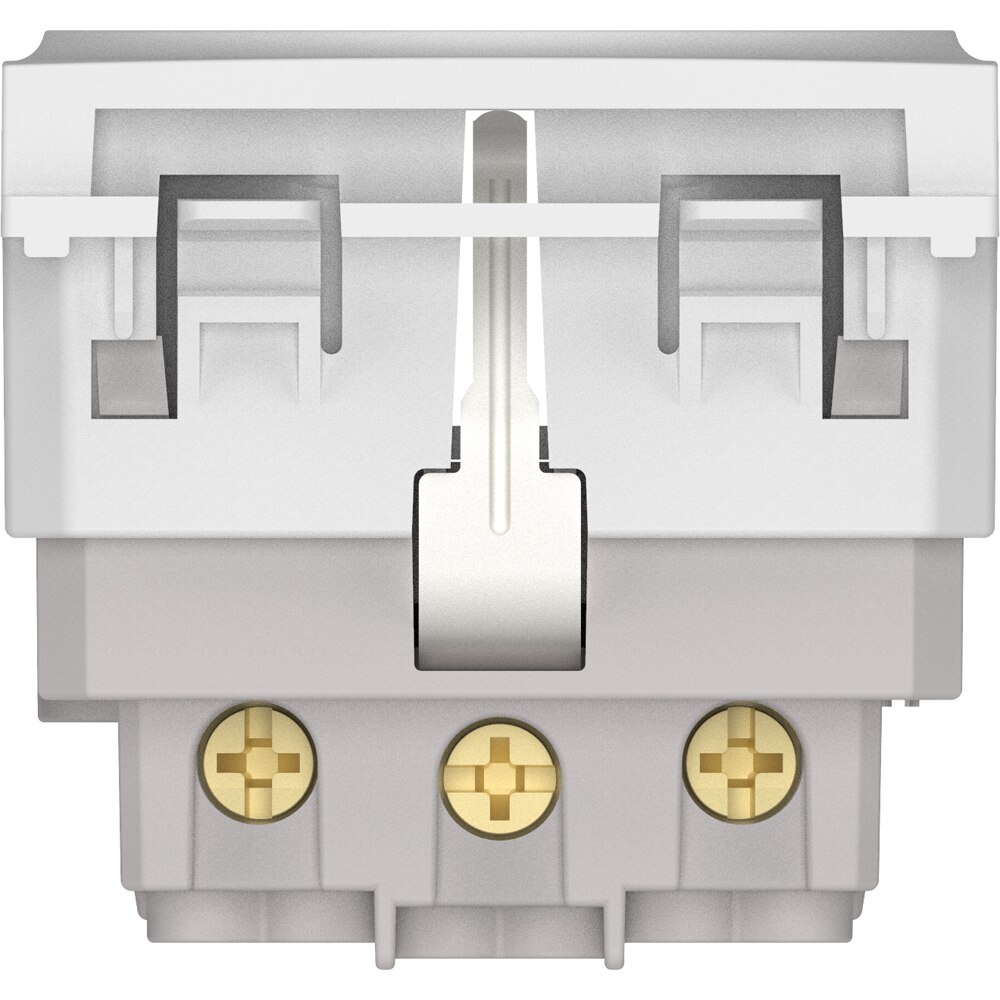 Priza HIMEL, interior, IP20, 16A, 1 modul, alb