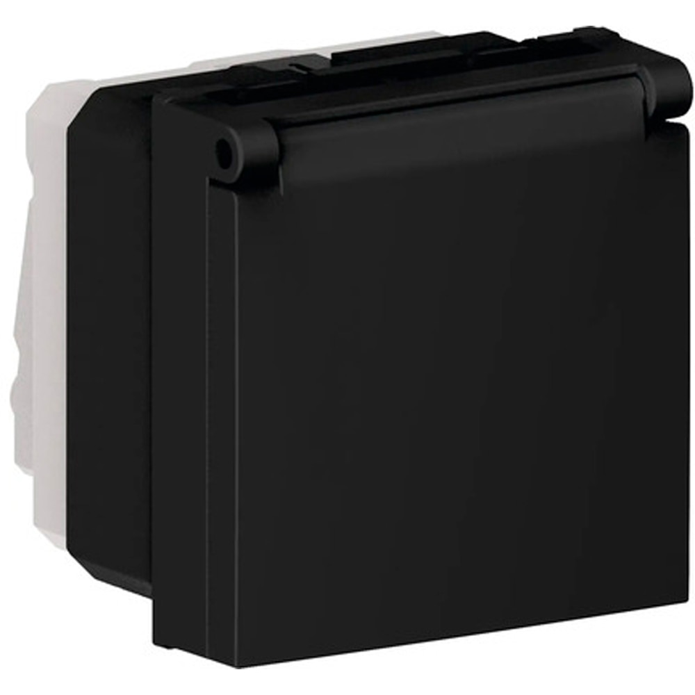 Priza HIMEL, interior, IP20, 16A, negru