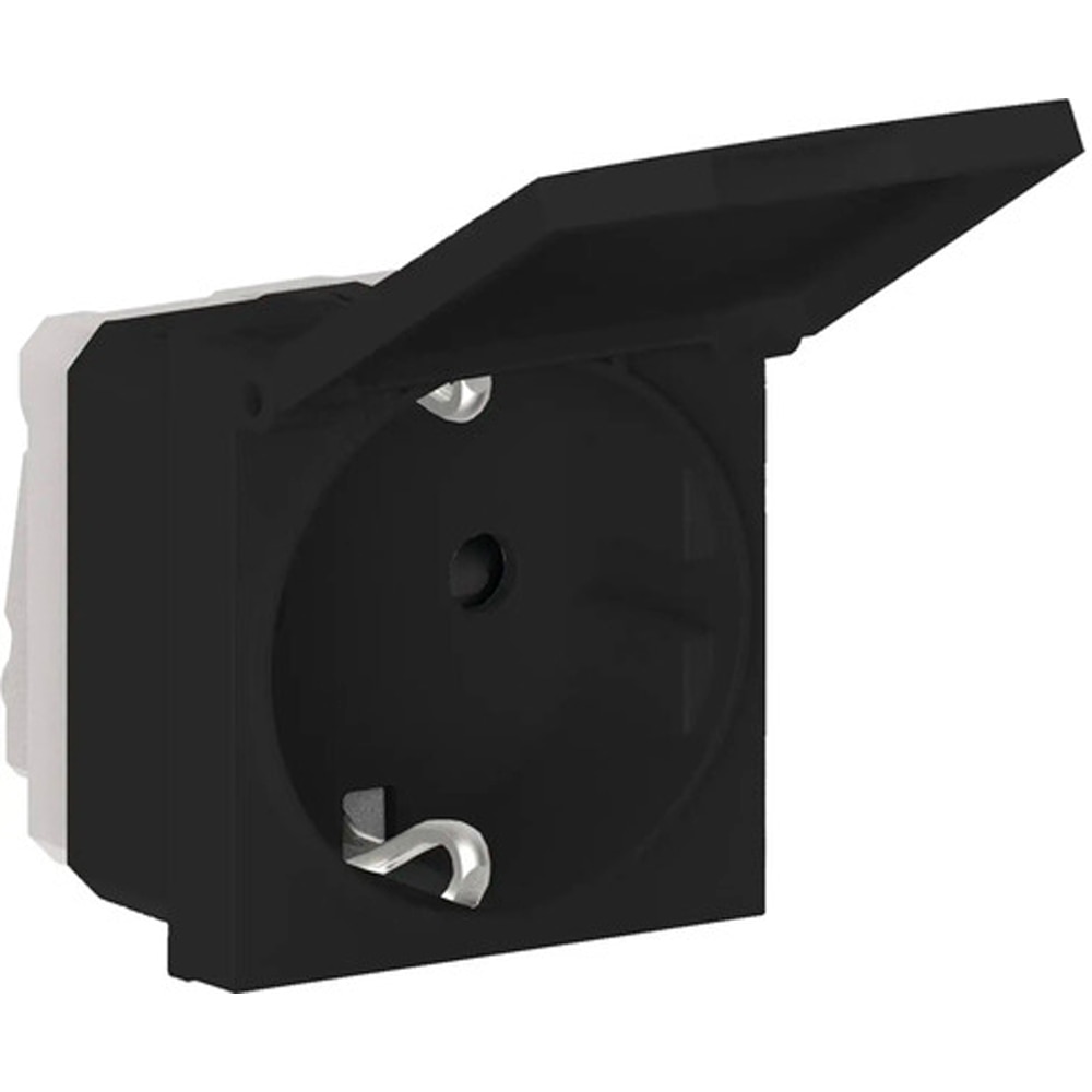 Priza HIMEL, interior, IP20, 16A, negru