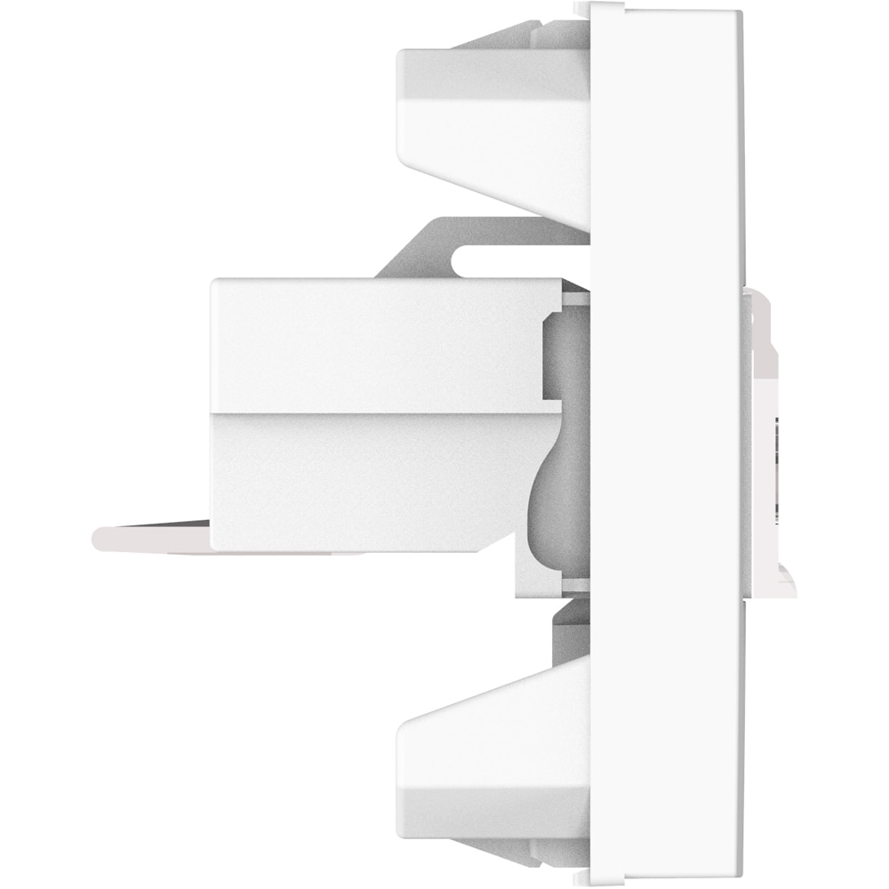 Priza telefon HIMEL, interior, IP20, 1 modul, alb