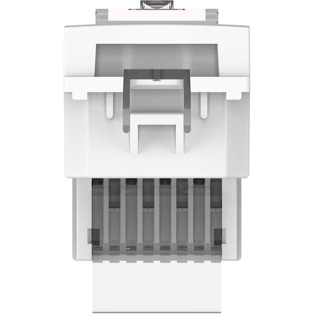 Priza telefon HIMEL, interior, IP20, 1 modul, alb