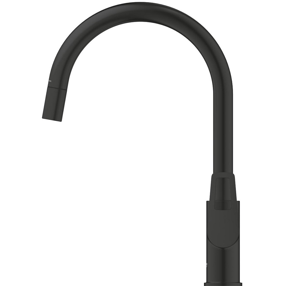 Baterie bucatarie GROHE Start Loop 305562430, dus extractibil, negru mat