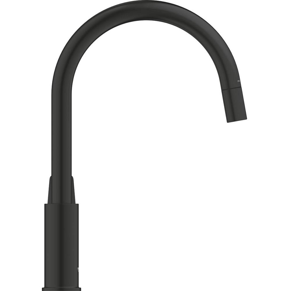 Baterie bucatarie GROHE Start Loop 305562430, dus extractibil, negru mat