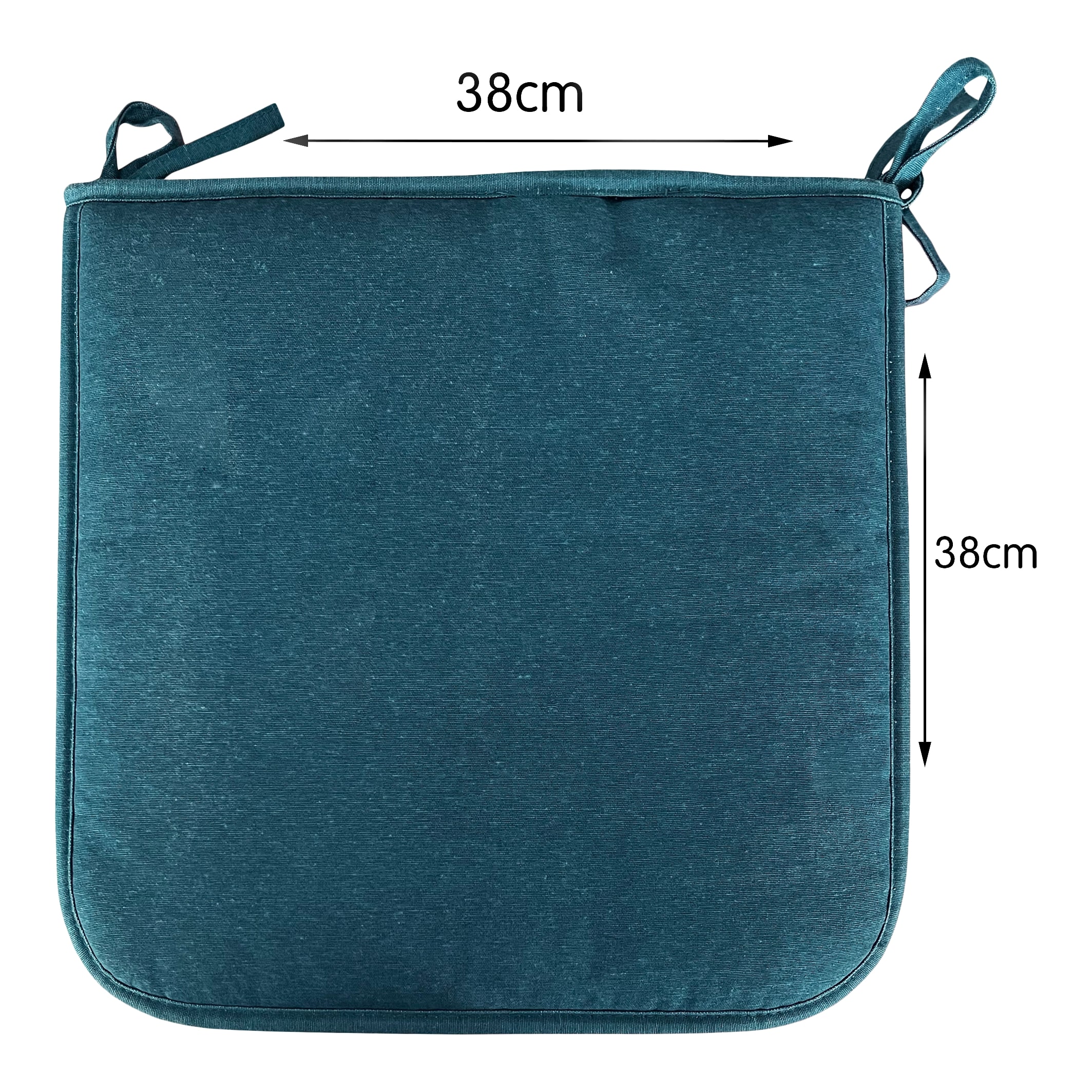 Perna Scaun/Taburet, Albastru, Patrata, 38 x 38 cm  Cocos