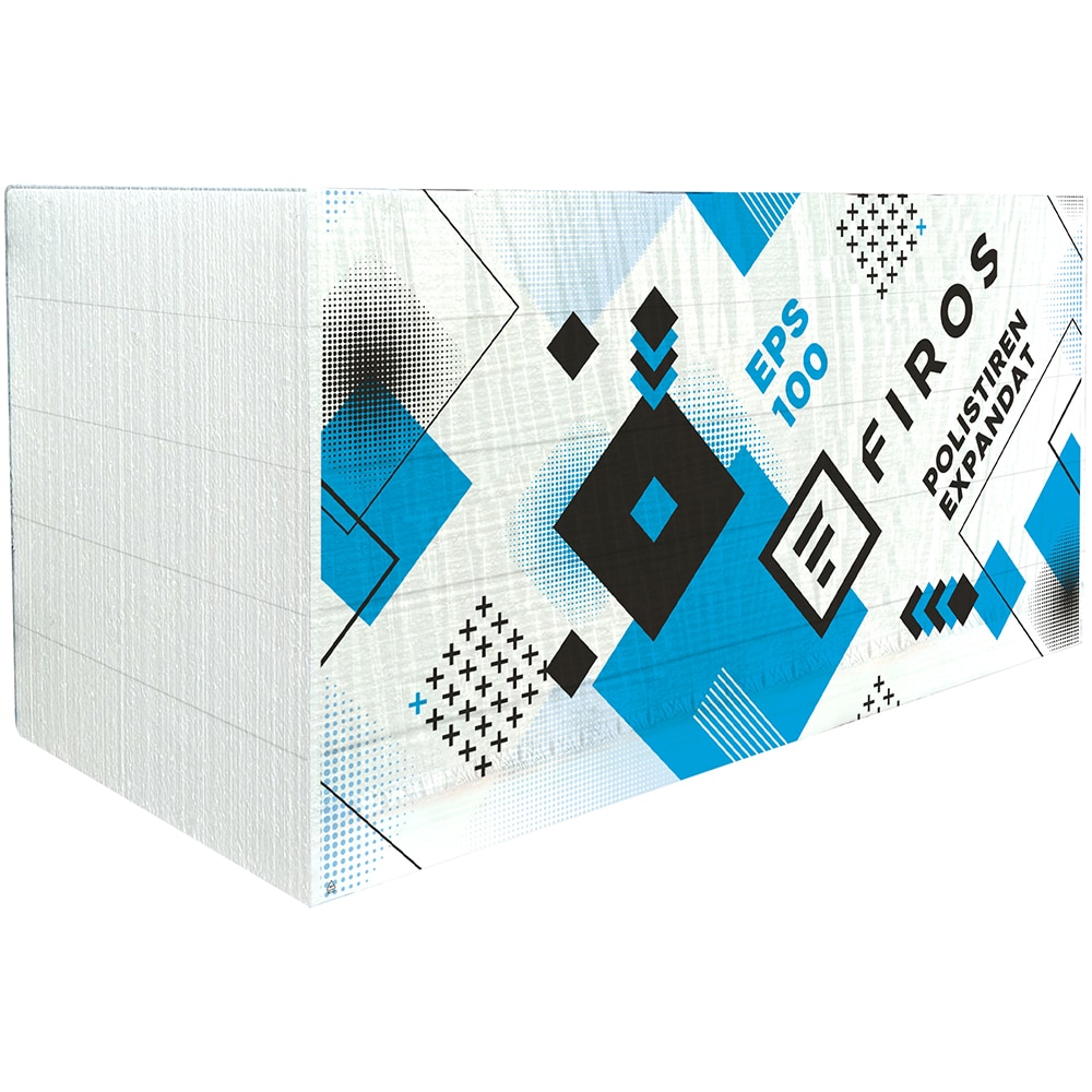 Polistiren expandat, EPS 100 kpa, 10 cm, 2.5 mp, 0.25 mc  Firos