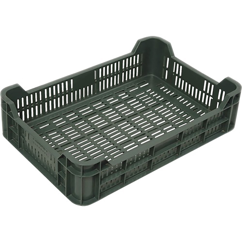 Naveta, 21L, 60 x 40 x 15 cm, plastic, verde