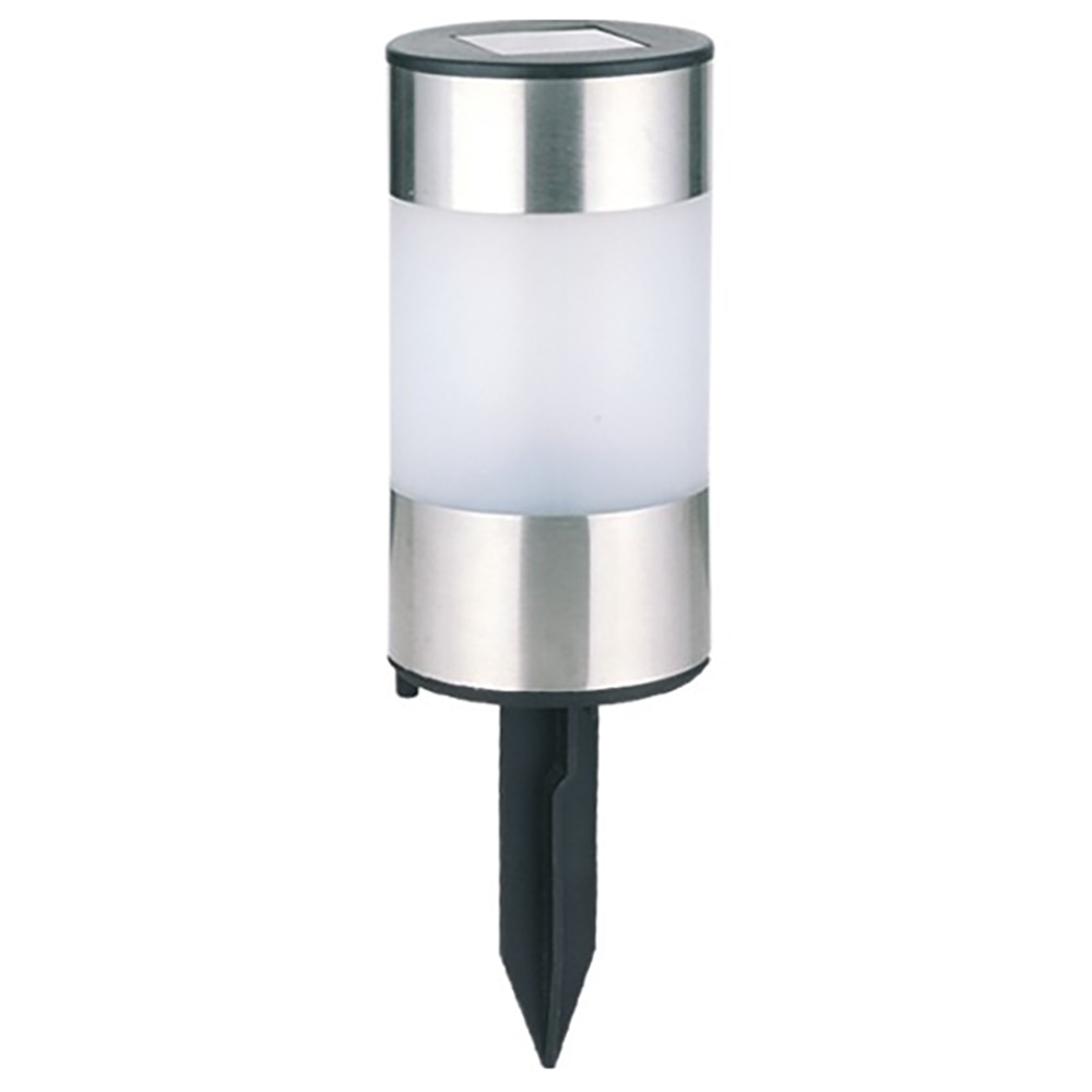 Set 12 lampi solare ENTAC EGSL-SS1LT21, IP44, argintiu