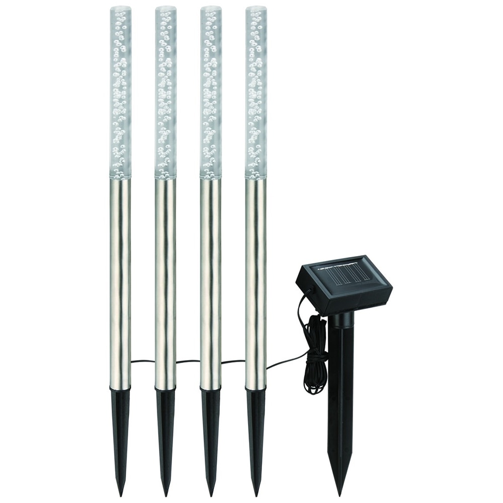 Lampa solara ENTAC EGSL-SS1LT47-S4, IP44, argintiu