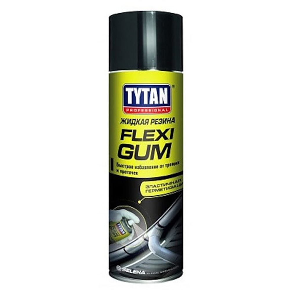 Spray cauciuc hidroizolatie TYTAN Flexy Gum, 400ml, transparent
