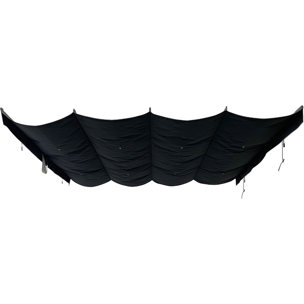 Copertina terasa Locea, poliester, 300 x 300 cm, gri antracit