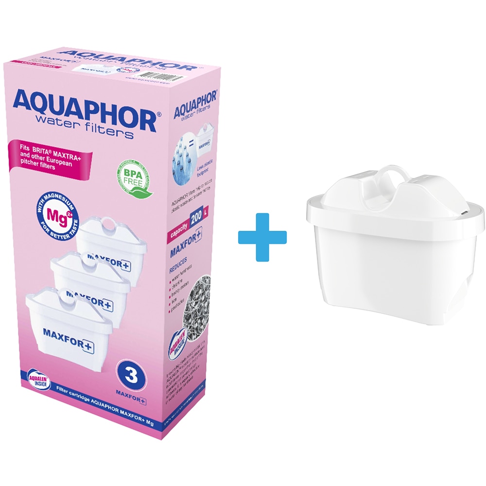 Set cartuse filtrante AQUAPHOR, B25 Mg, 4 bucati