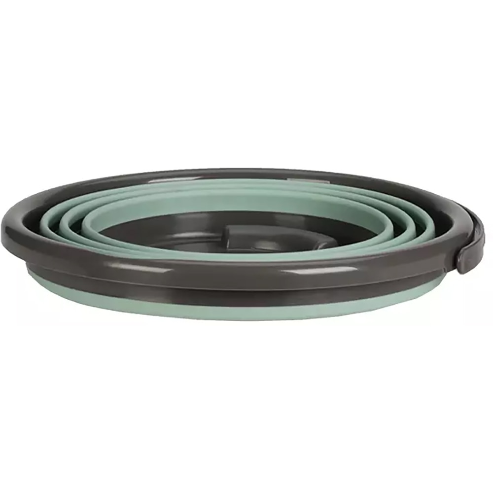 Galeata pliabila, 10l, negru-verde