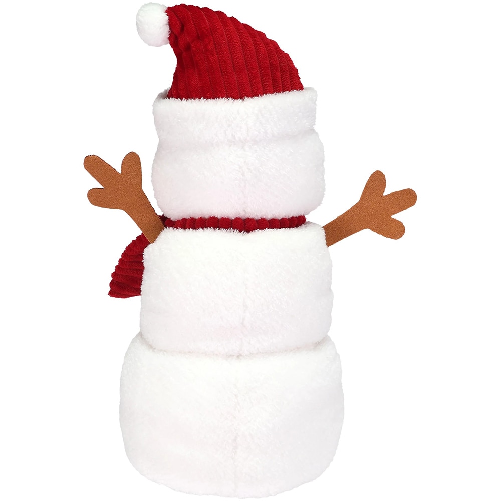 Decoratiune om de zapada cu sunete si lumini, 26.5 cm