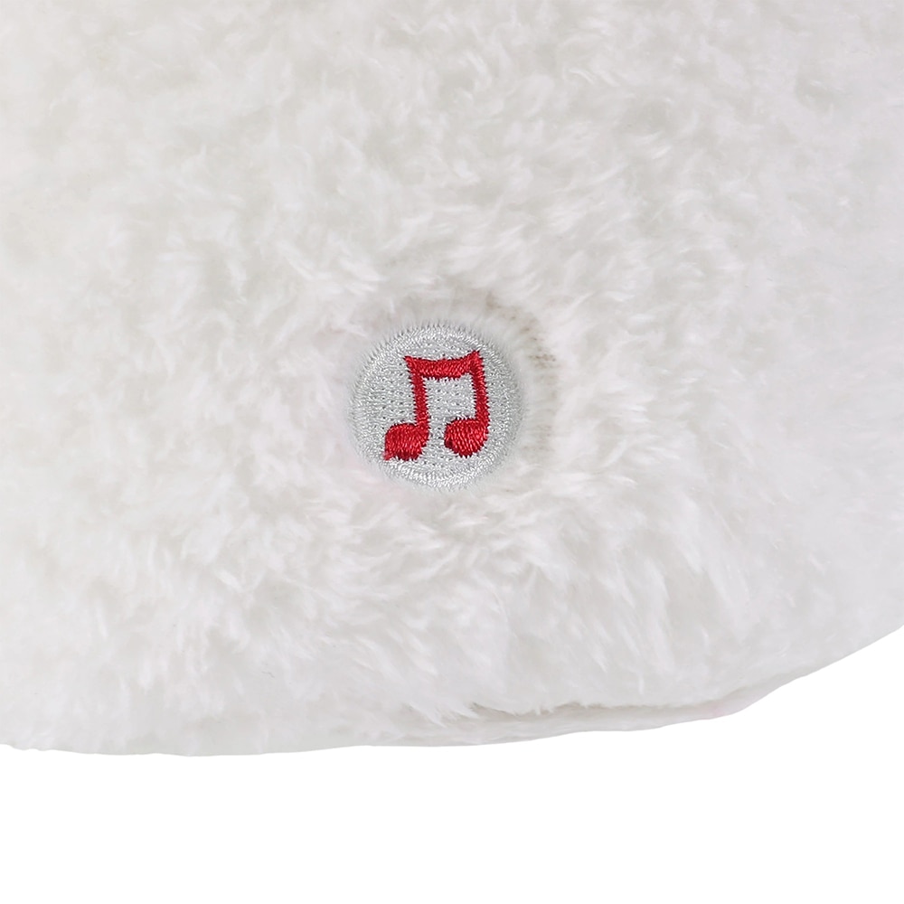 Decoratiune om de zapada cu sunete si lumini, 26.5 cm