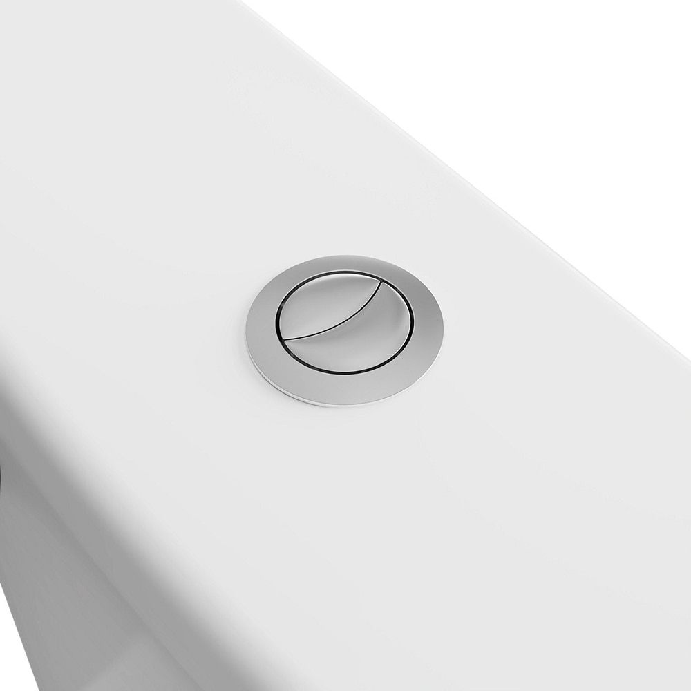 Set vas WC Nanki, ceramica, rezervor 3.5-5 l, capac SoftClose, alb