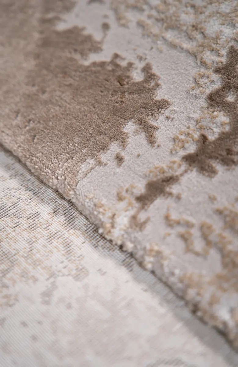 Covor camera, crem maro, 80 x 150 cm, Nova