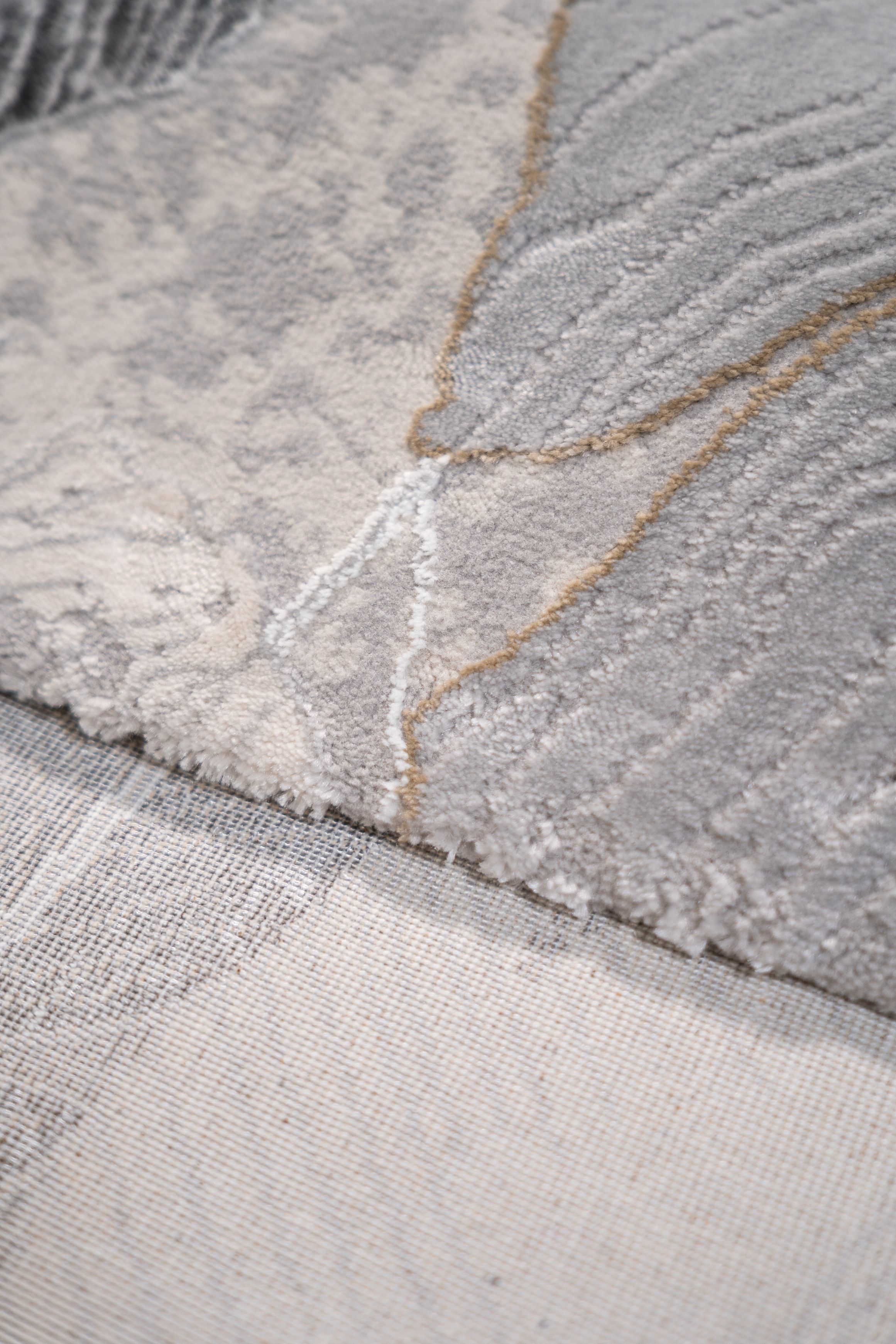 Covor camera, gri bej, 80 x 150 cm, Nova