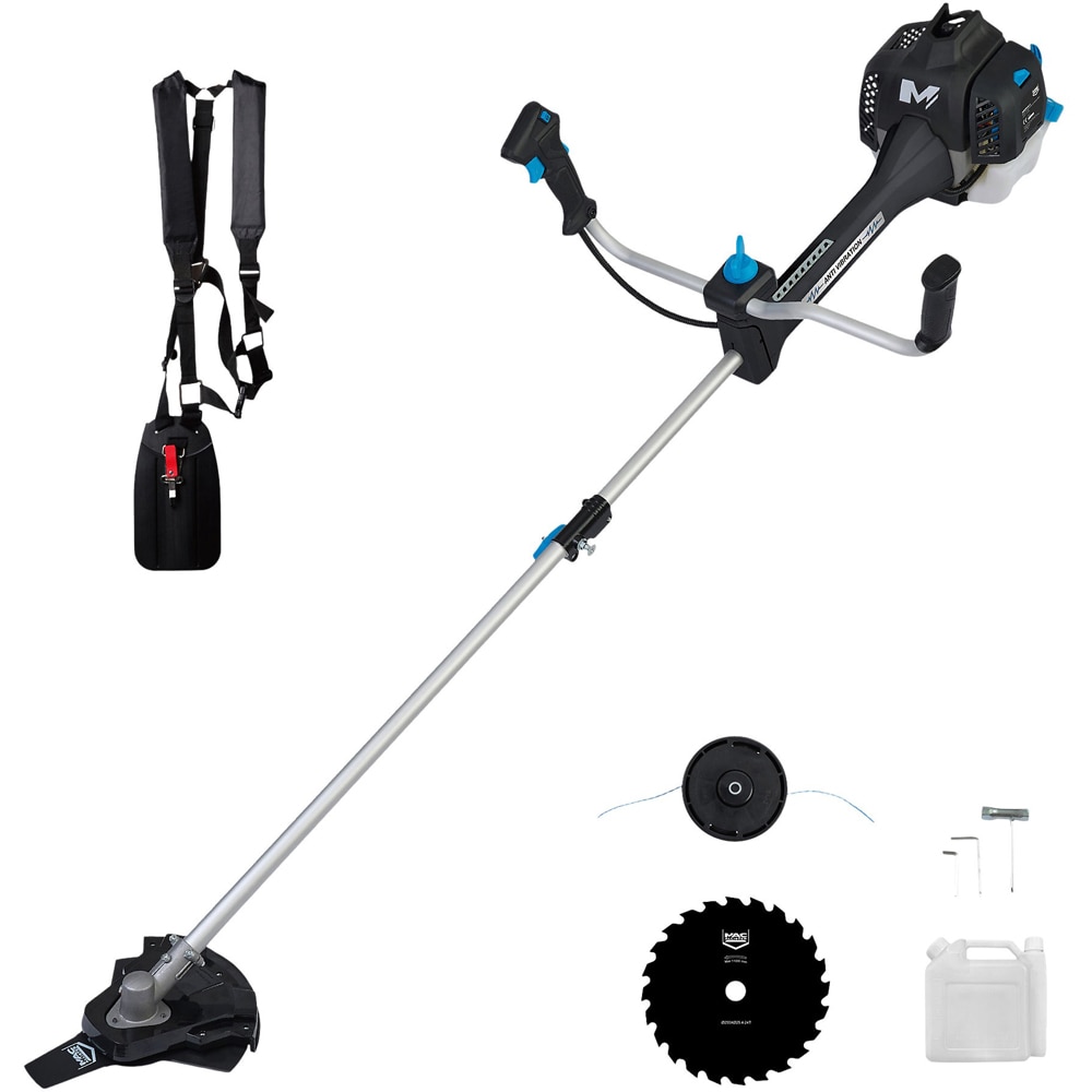 Motocoasa MAC ALLISTER, 1300W, 1.76 CP, 43 CC, 25 cm, gri-negru