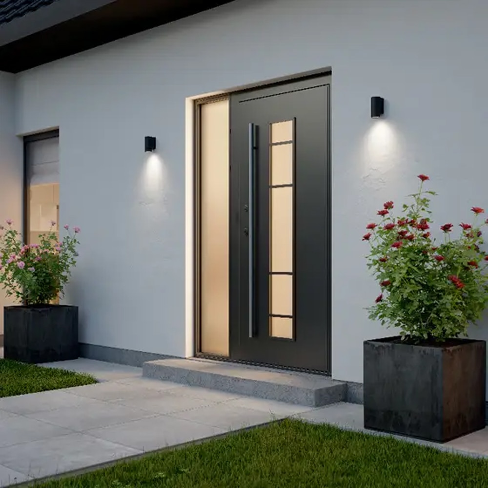 Aplica exterior GOODHOME 101545396, GU10, negru