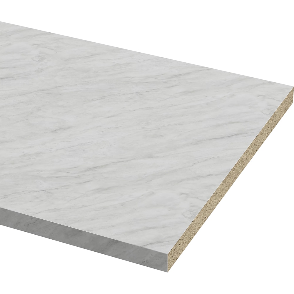 Blat bucatarie GOODHOME, 300 x 62 x 3.8 cm, PAL, alb quartz
