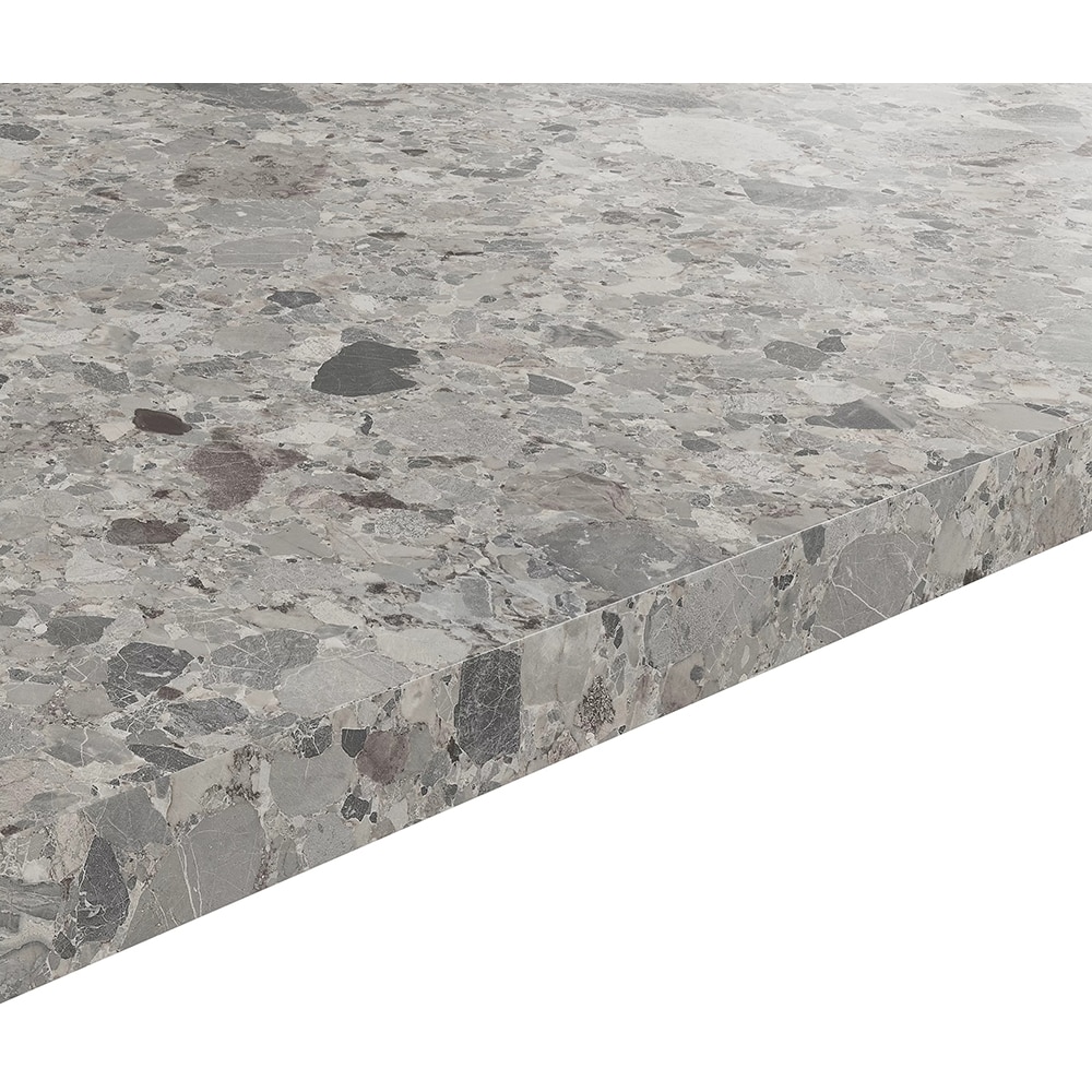 Blat bucatarie GOODHOME Ceppo, 300 x 62 x 3.8 cm, PAL, gri