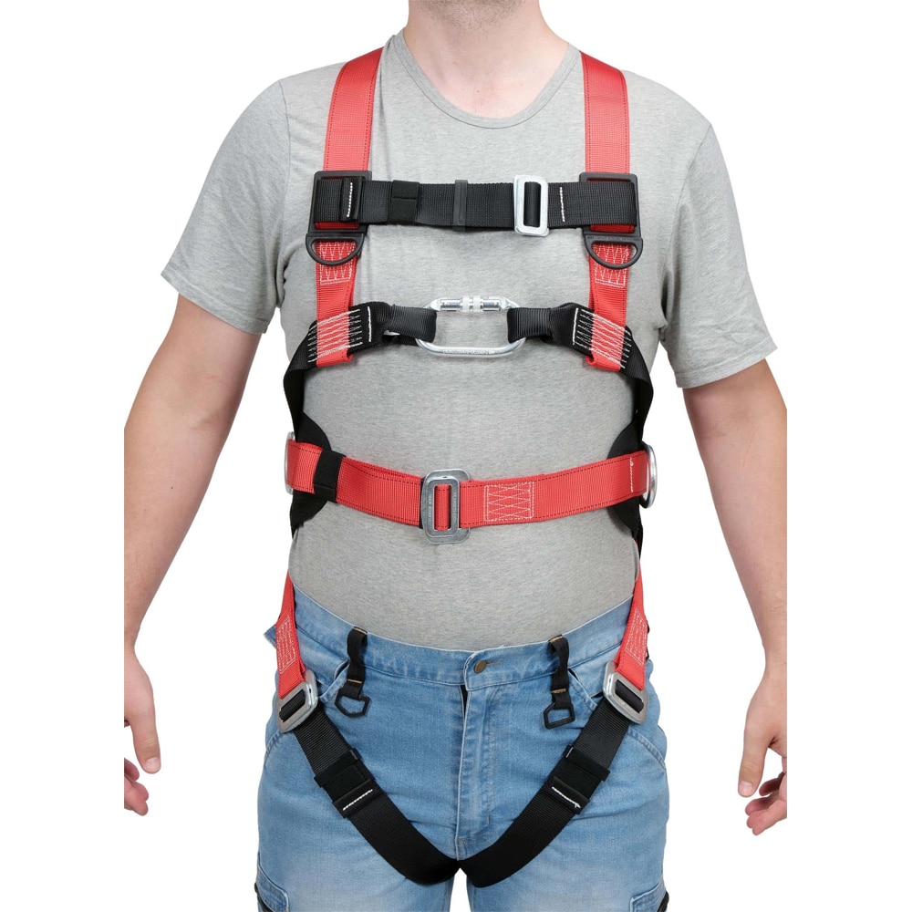 Centura de protectie pentru lucru la inaltime YATO 101546486, negru-rosu