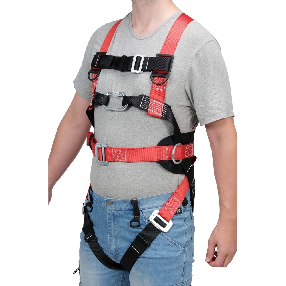 Centura de protectie pentru lucru la inaltime YATO 101546486, negru-rosu