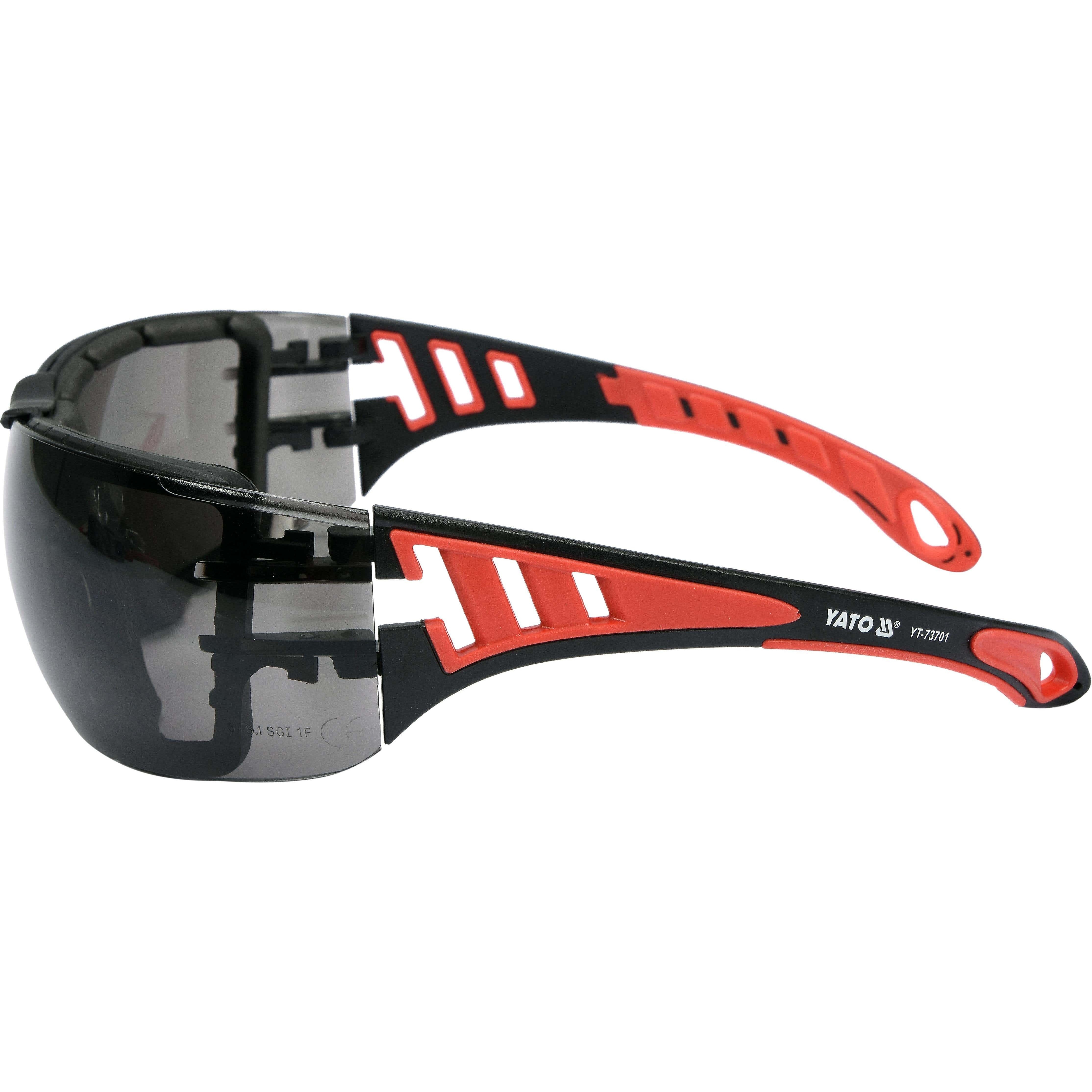 Ochelari de protectie YATO, policarbonat, lentila fumurie