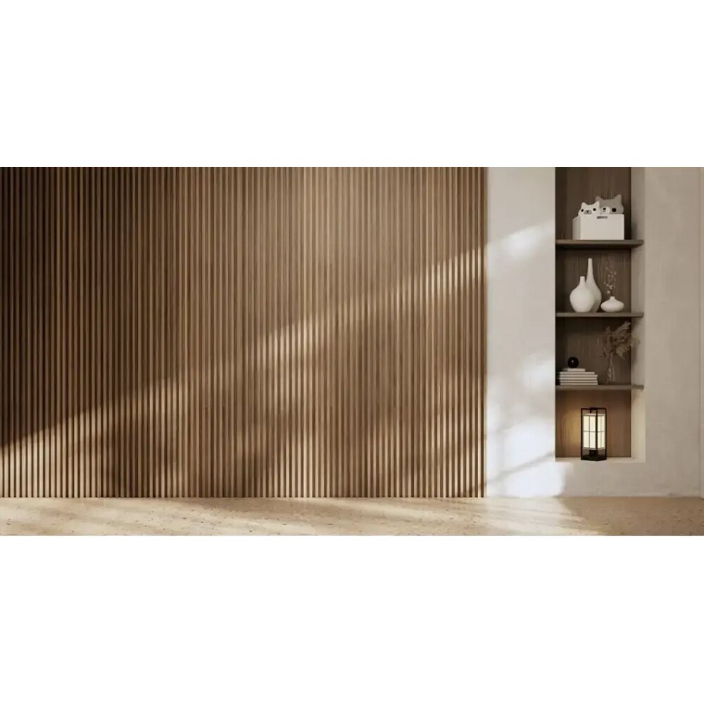 Profil inchidere riflaj AGT Teak 248, 3.5 x 280 cm, maro