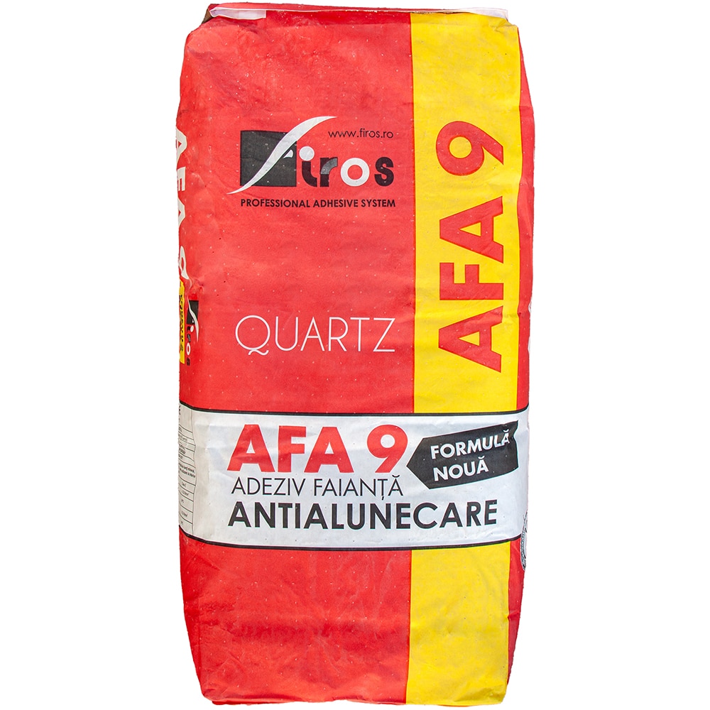 Adeziv pentru gresie si faianta FIROS AF09, 25 kg