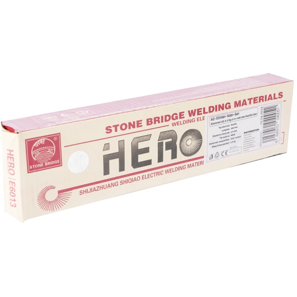 Electrozi ALMAZ Rut, 2.5 kg, 2.5x300 mm, otel carbon, gri