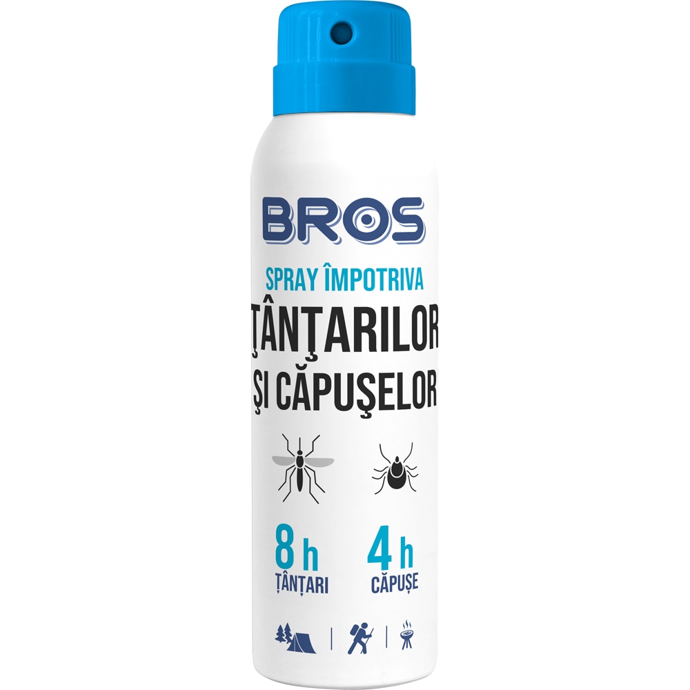Spray impotriva tantarilor si capuselor BROS, 90 ml