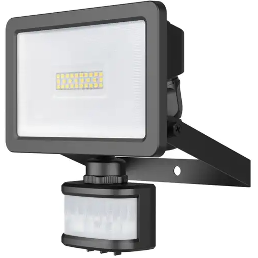 Proiector LED GOODHOME Lucan, 20W, negru