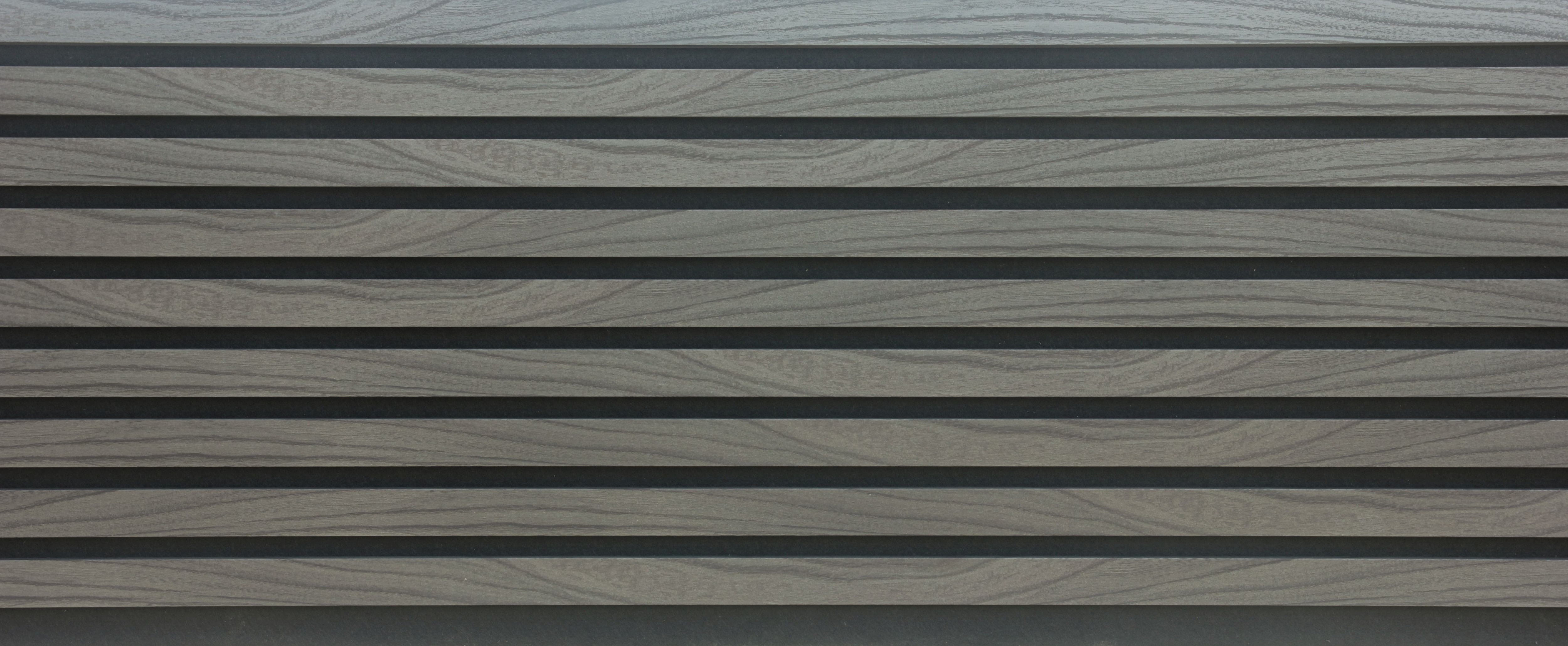 Panou riflaj pentru pereti si tavane Veltadoors, 60 x 260 cm, 1.56mp, MDF, negru 