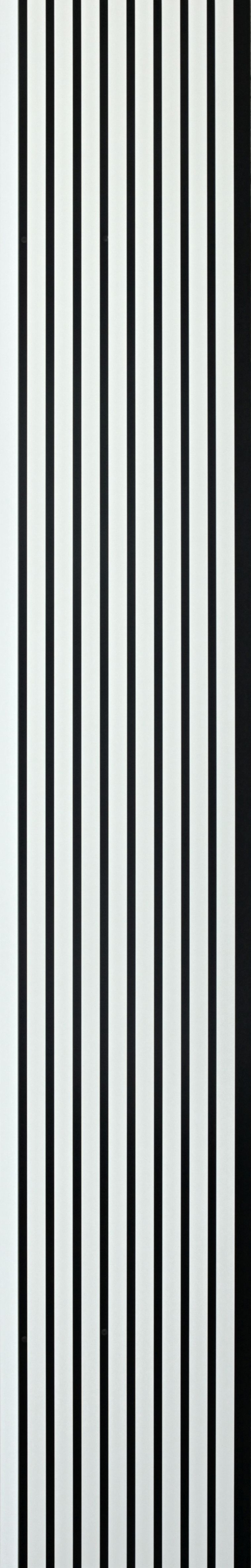 Panou riflaj  pentru pereti si tavane Veltadoors, 60 x 260 cm, 1.56mp, alb