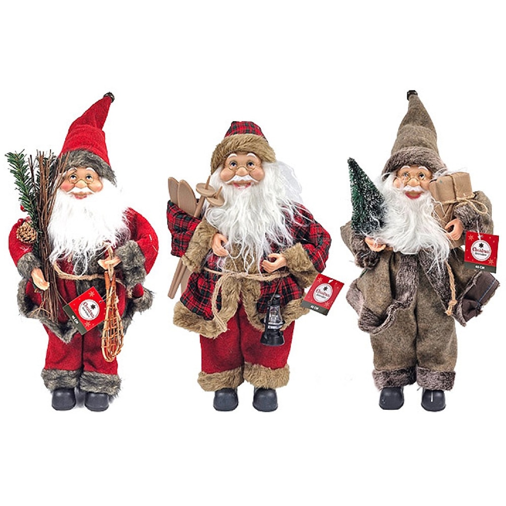 Figurina Mos Craciun, 25x15x40cm