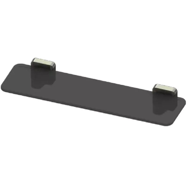 Etajera baie NIKIPLAST-M 03460, PVC, 48 cm, negru