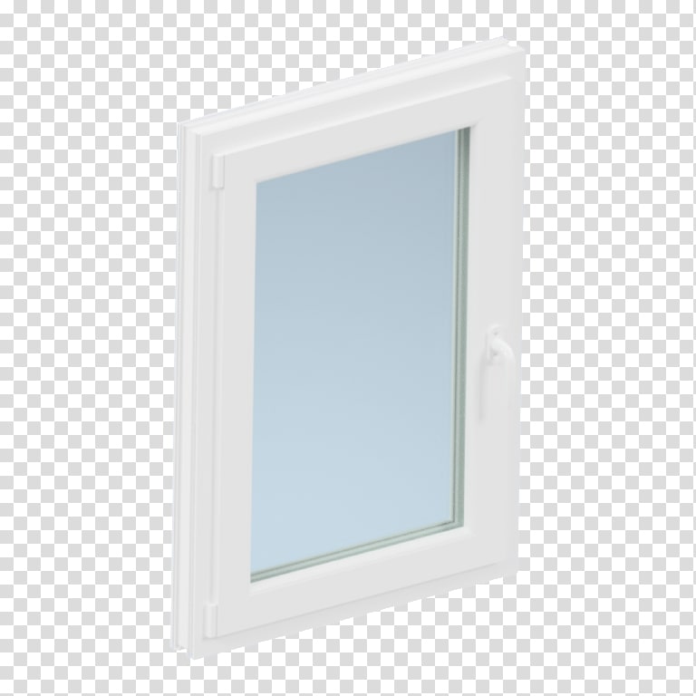 Fereastra termopan PVC, alb, 4 camere, 76 cm x 116 cm, Stanga, Simpla deschidere