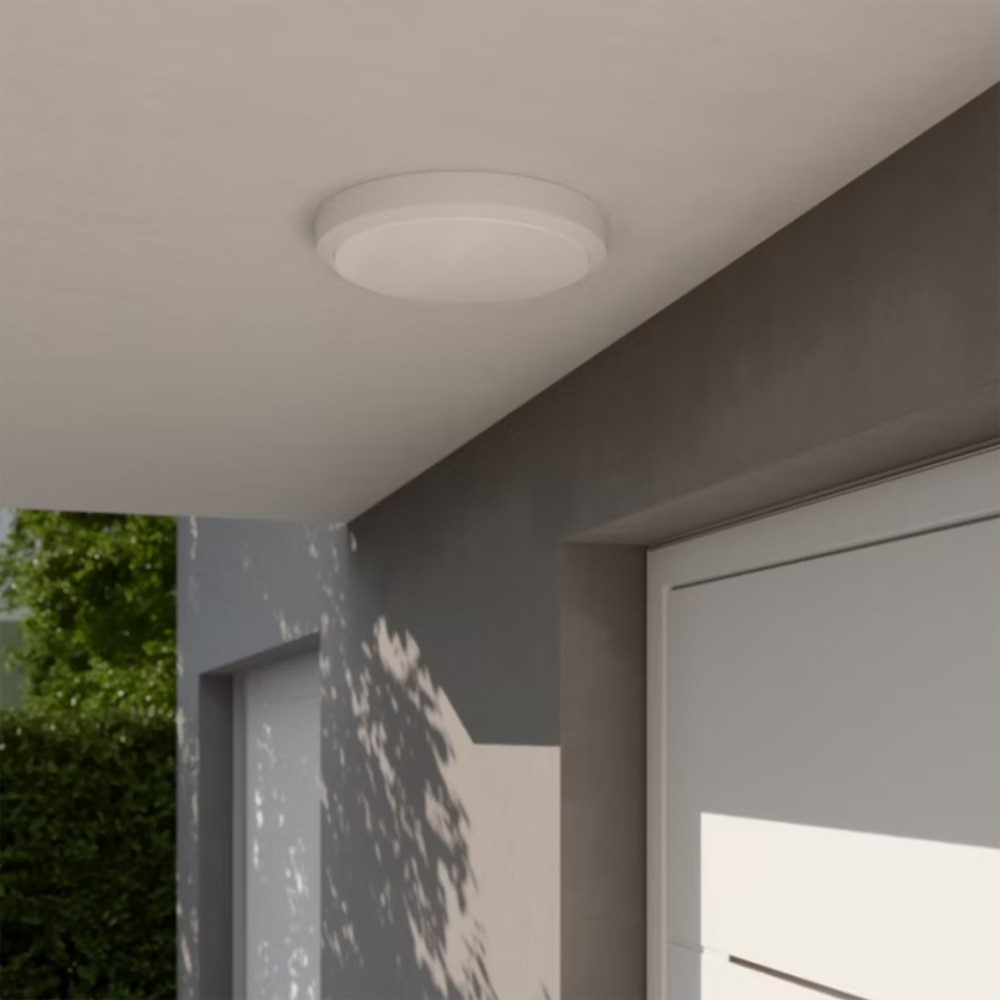 Plafoniera de exterior GOODHOME, LED, IP65, alb
