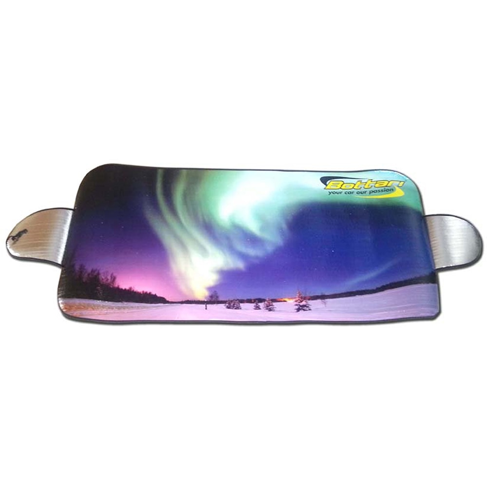 Protectie parbriz BOTTARI, 150 x 70cm, argintiu