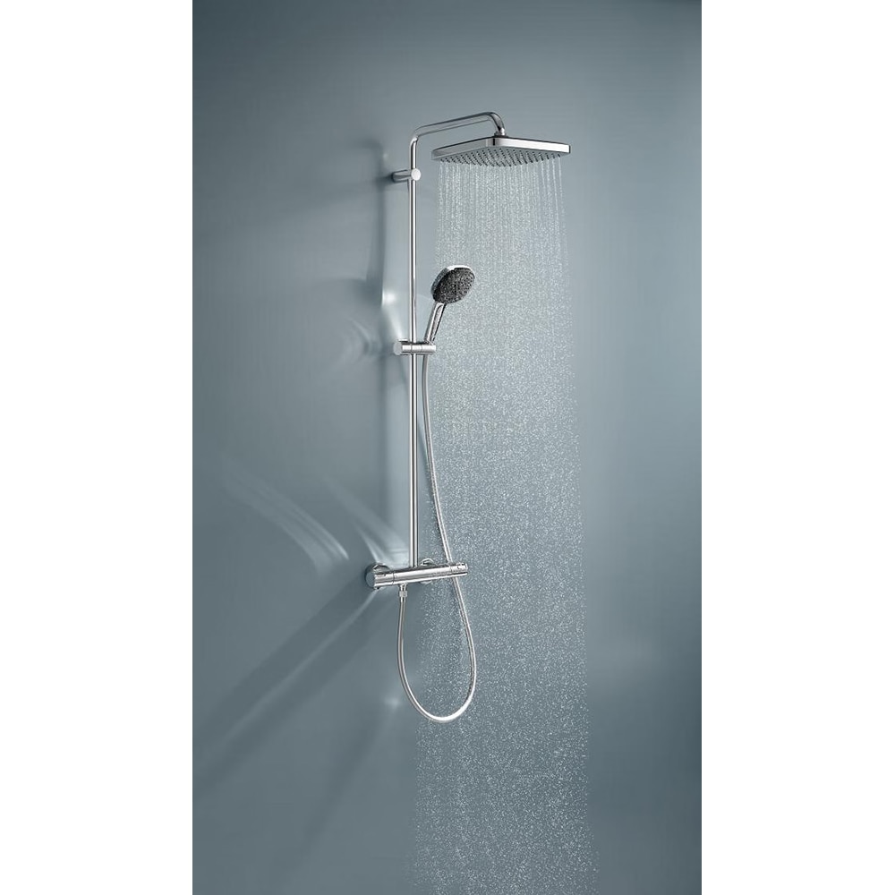 Sistem dus GROHE Vitalio Comfort 250 26697001, termostat, 2 functii, crom