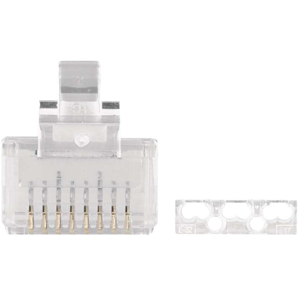 Conector Mufa retea EMOS  RJ45 FTP CAT6, alb