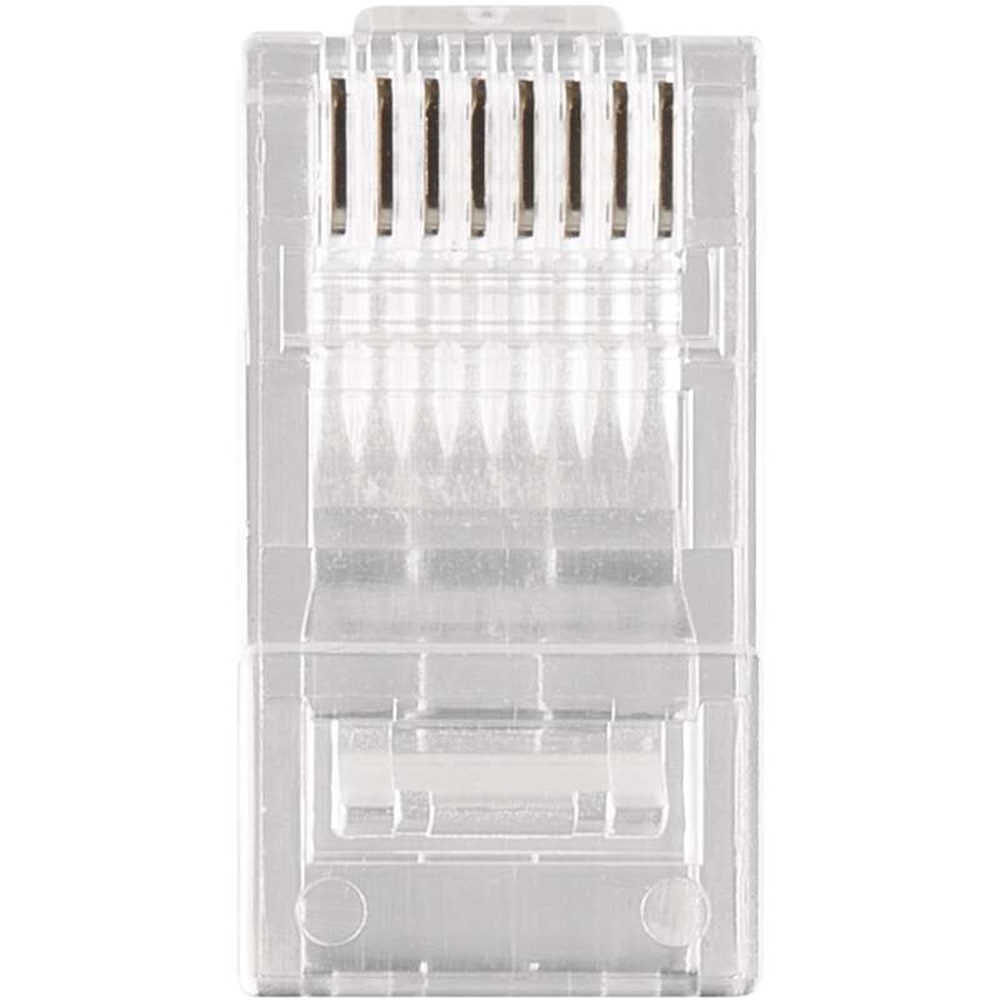 Conector Mufa retea EMOS UTP RJ45 CAT5E, transparent