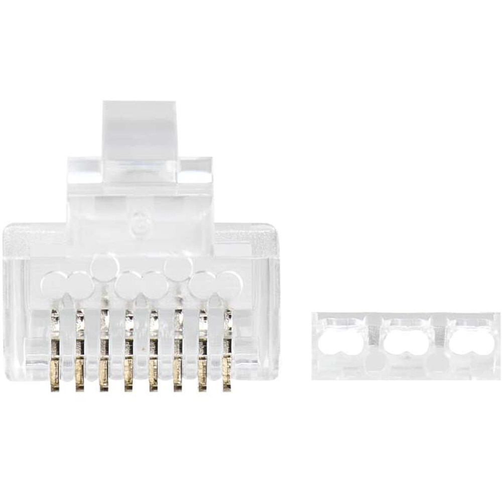Conector Mufa retea EMOS UTP RJ45 CAT6, transparent