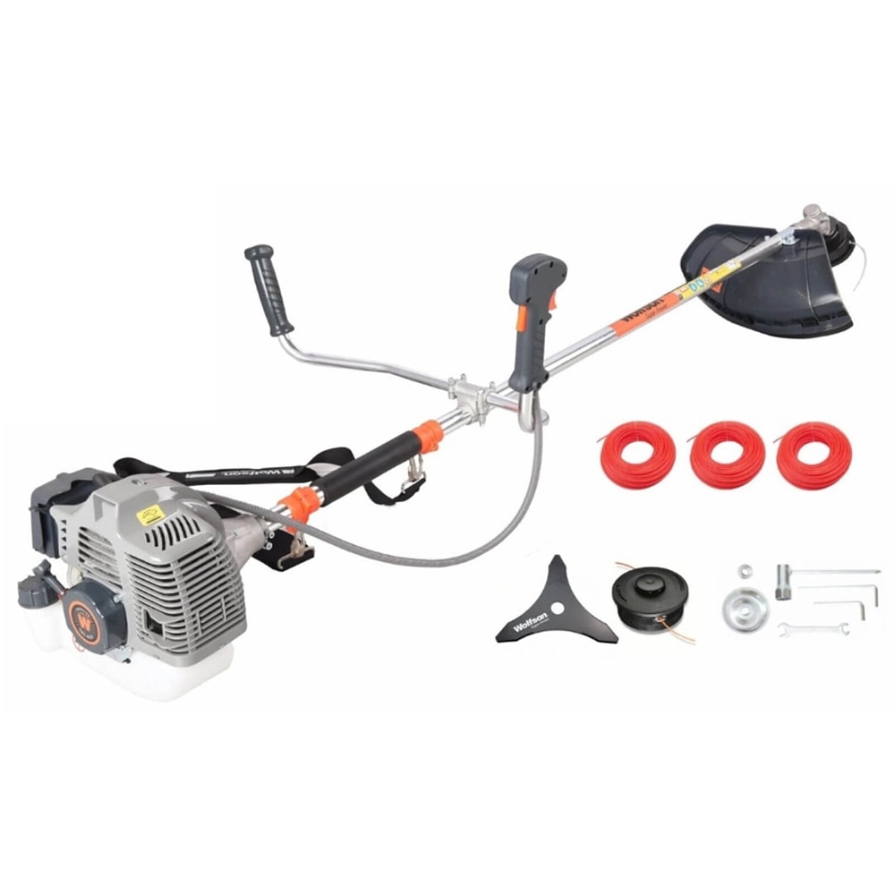 Motocoasa WOLFSON TRX 620, 3CP, 52cc, 5 accesorii incluse