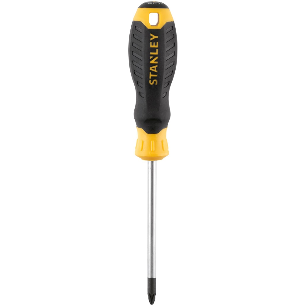 Surubelnita PZ2 STANLEY Cushiongrip, 100mm, galben-negru